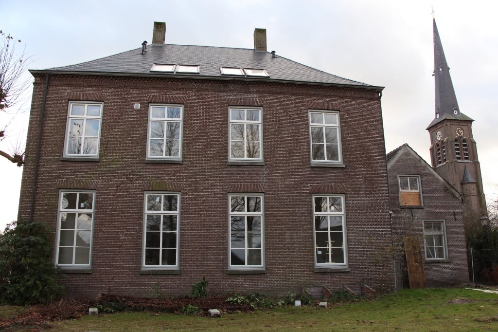 De appartementen in de voormalige pastorie van Liempde zijn grotendeels voltooid. (Foto's: Jan Hermens).
