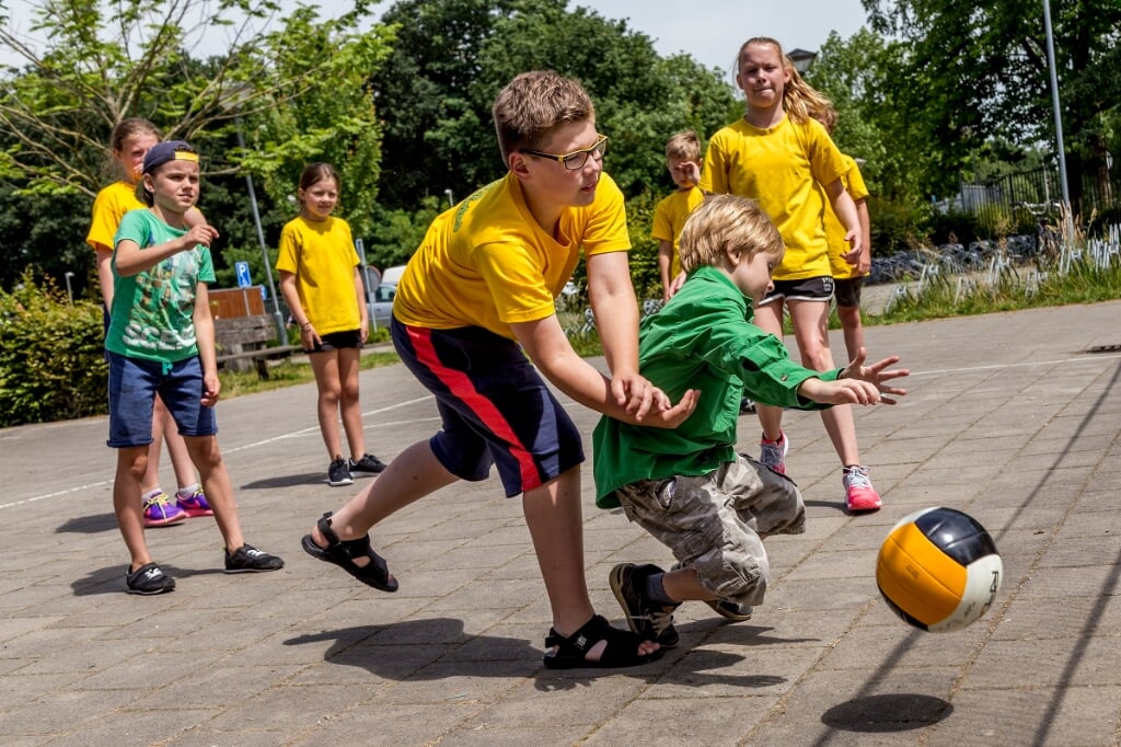 Buurtsport begeleidde in 2018 een activiteit voor Scouting Boxtel. Of zulke sportdagen komend jaar nog plaats kunnen vinden, is onzeker. (Foto: Peter de Koning, 2018).