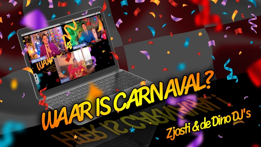 Ondanks corona toch een carnavalsliedje door Zjosti & de Dino DJ's. 