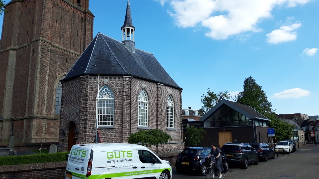 Het protestants kerkje aan de Clarissenstraat in Boxtel werd in 1812 gebouwd en is ontworpen door de Boxtelse architect, landmeter en politicus Hendrik Verhees. (Foto: Henk van Weert).