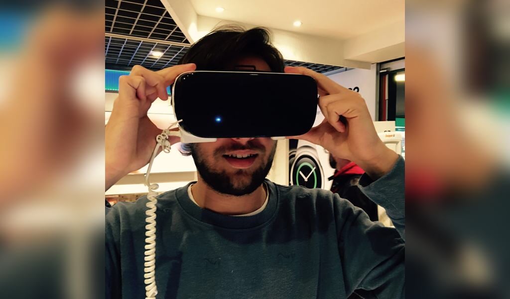 Virtual Reality, een 3D-wereld waarin de gebruiker vrij kan ronddwalen.