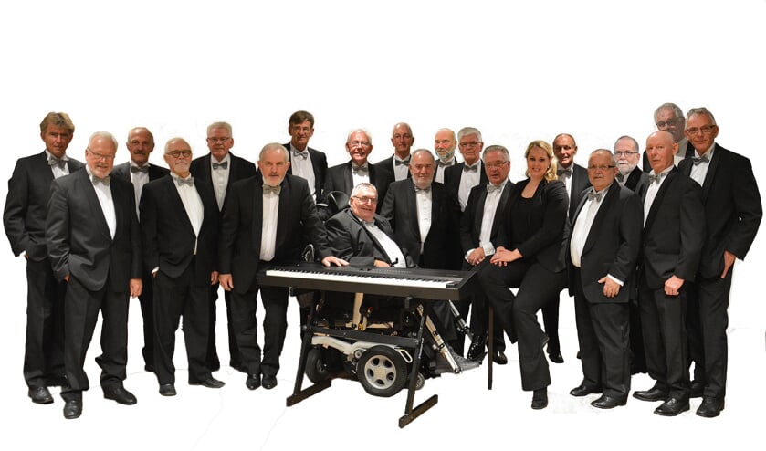 Het vocaal mannenensemble Cantabilé.