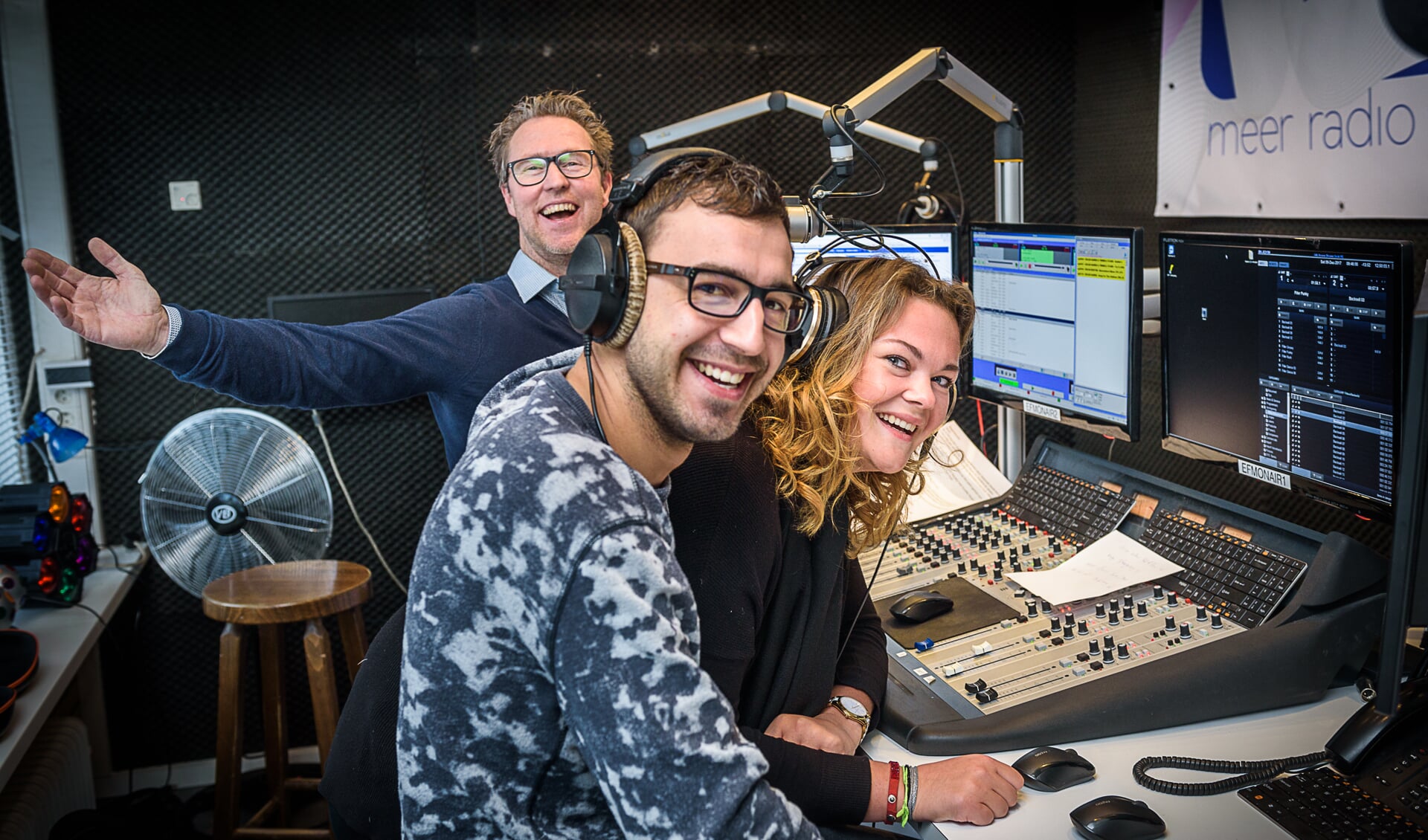 Willem en Machteld bij Extra FM.