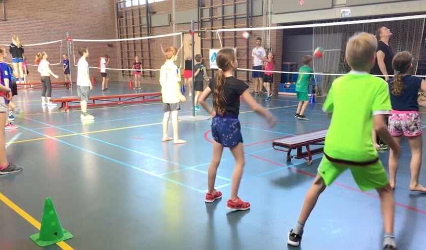 Volleybal op ’t Geerke uit Puiflijk