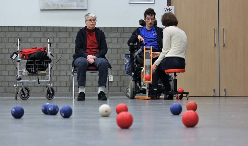 <p>Een impressie van een boccia toernooi.</p>