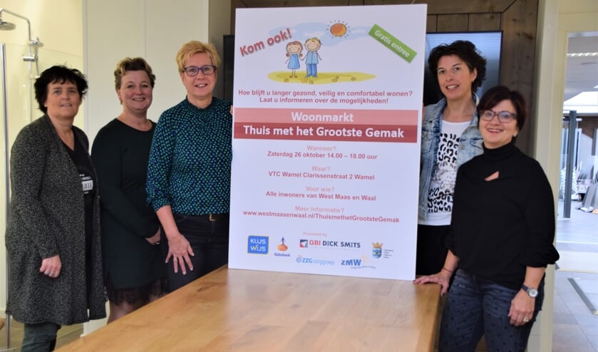 Organisatie woonmarkt Thuis met het Grootste Gemak.