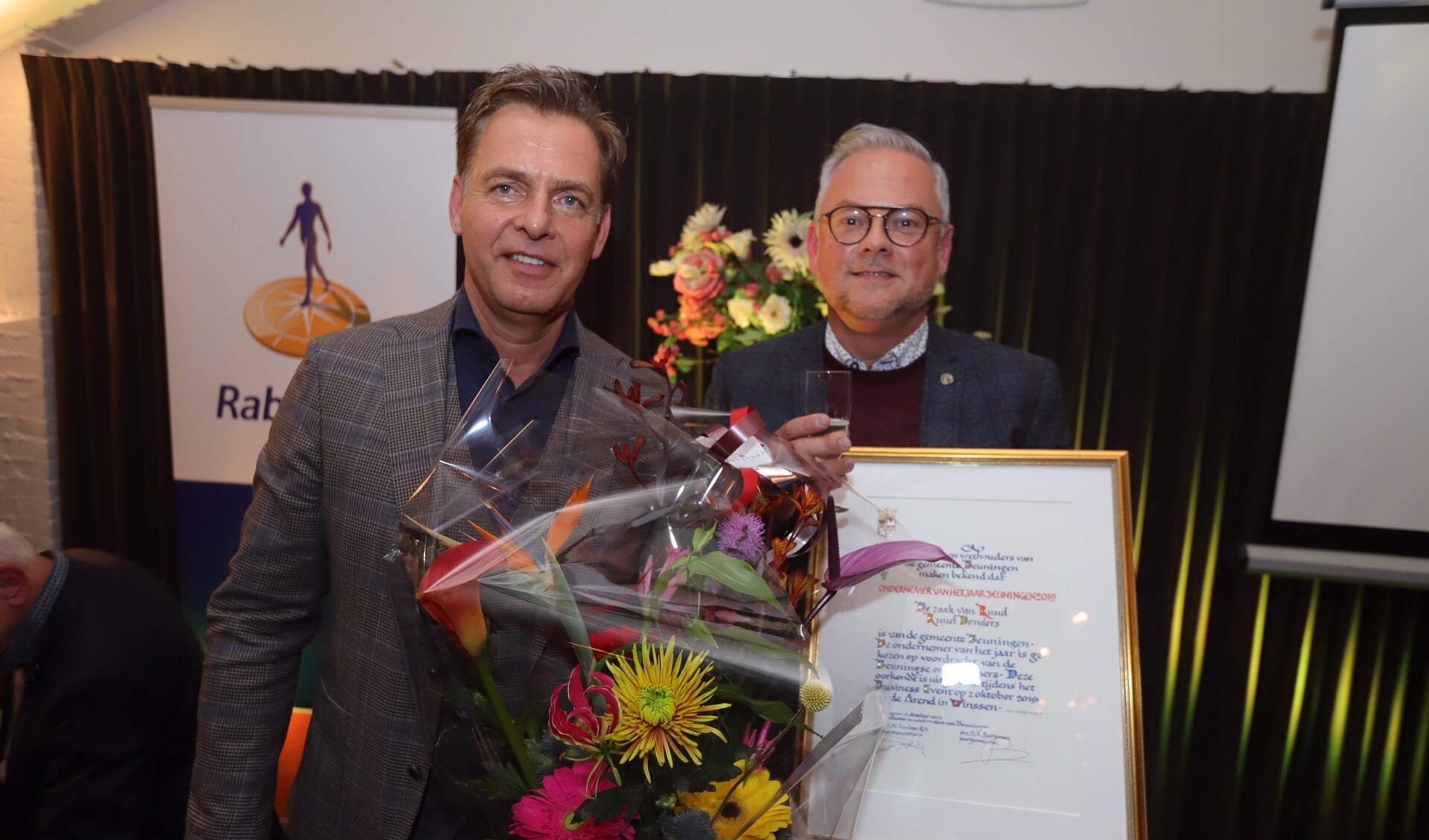 Ruud Donders en Partner (winnaar De Zaak van Ruud – Ondernemer van het Jaar Beuningen 2019). 