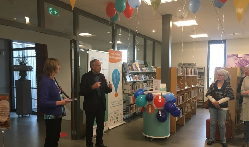 <p>Wethouder Bert van Swam verrichte de openingshandeling.</p>