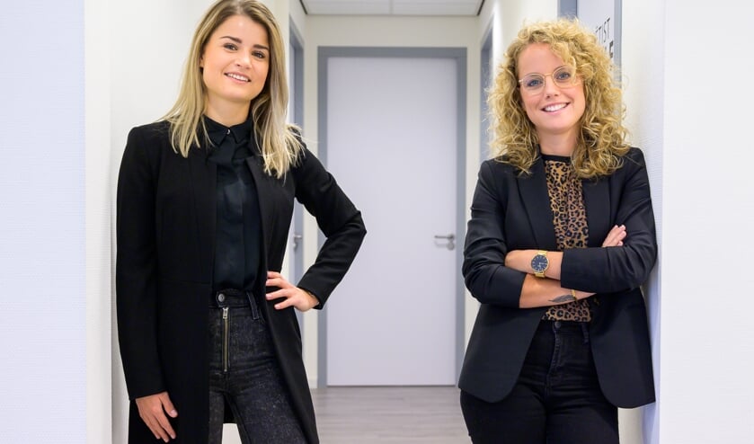 Marloes de Vaal (links) en Lizan van Ooijen.