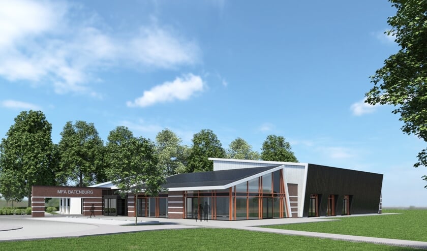 Artist impression van het toekomstige MFA.