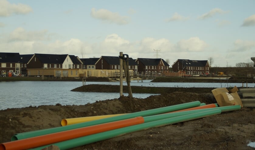 Nieuwbouwwijk Tichelande in Afferden met veel 'openbaar groen'.