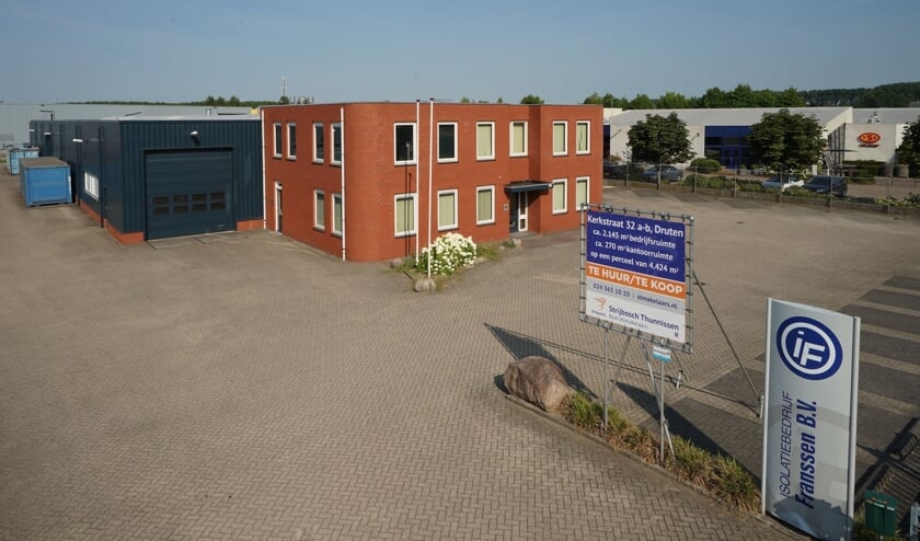 Het nieuwe pand van Kuypers Zorg en Vastgoed aan de Kerkstraat in Druten.