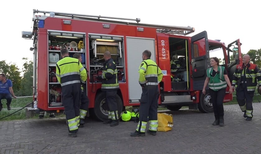 Een brandoefening.