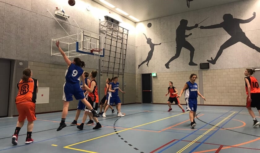Dames recreanten team.