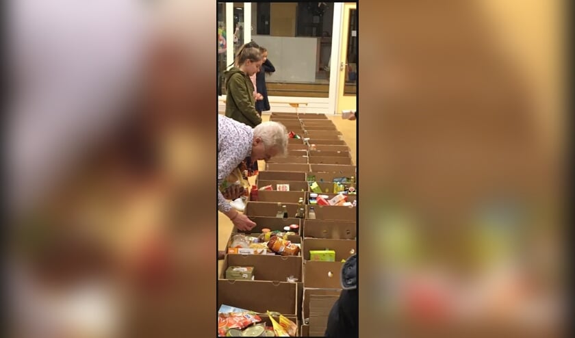 <p>Actie vanuit IKC de Kubus in 2019. Foto: Voedselbank Druten.</p>
