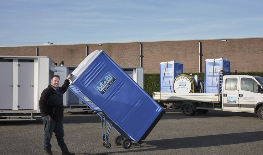 <p>Joey Reuser van Mobi Verhuur.</p>