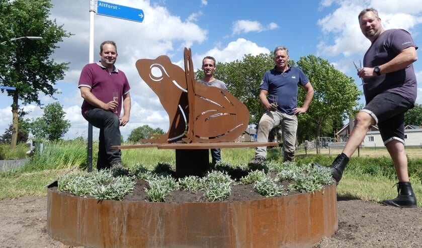 Wilfred Soetekouw, Roy van Ooijen, Mari Banken en Maurice de Vaan.