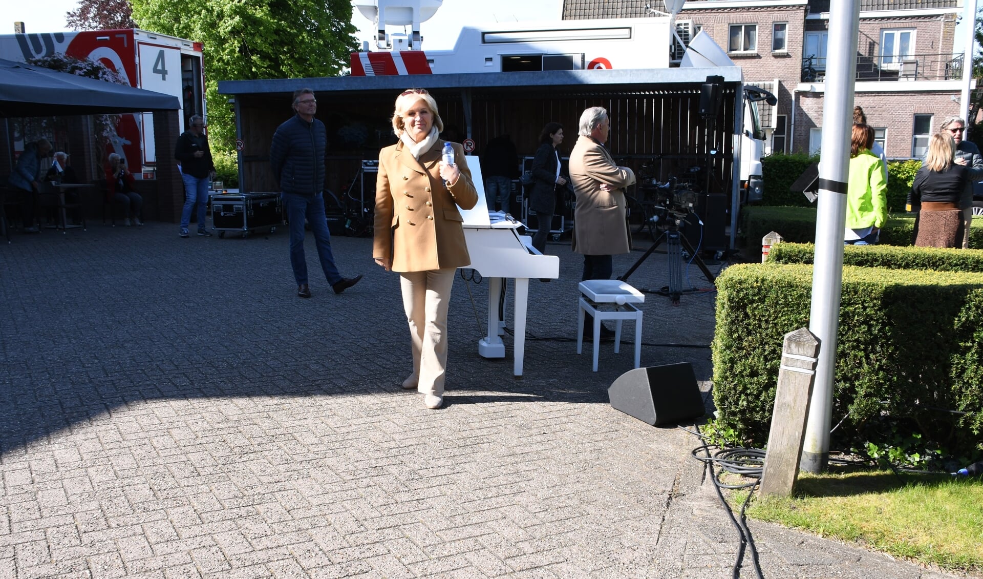 Optreden Anita Meijer bij Zorgcentrum. St. Barbara