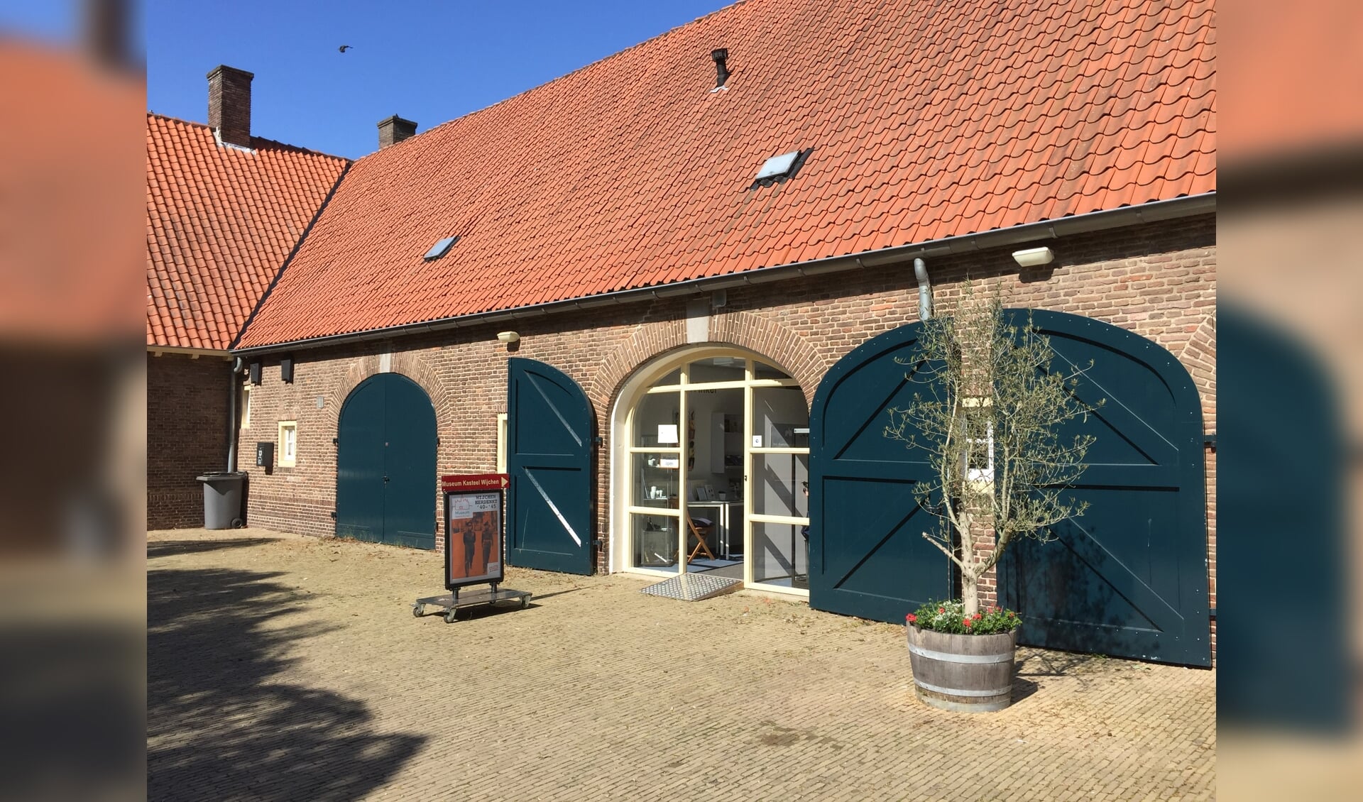 Het Koetshuis is de tijdelijke locatie van Museum Kasteel Wijchen.