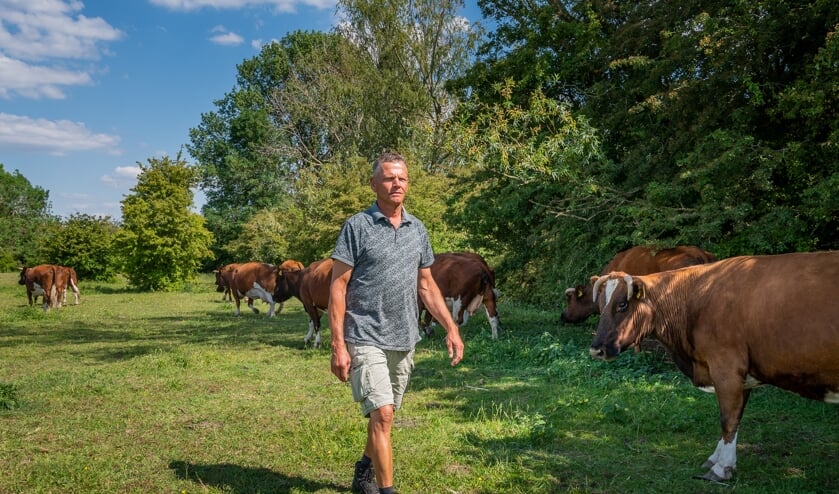 Chris van Rossum in de Moringerwaard in Appeltern.