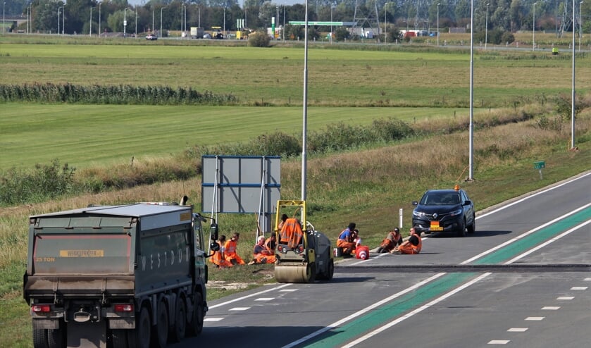 <p>Werkzaamheden Maas en Waalweg, september 2020.</p>