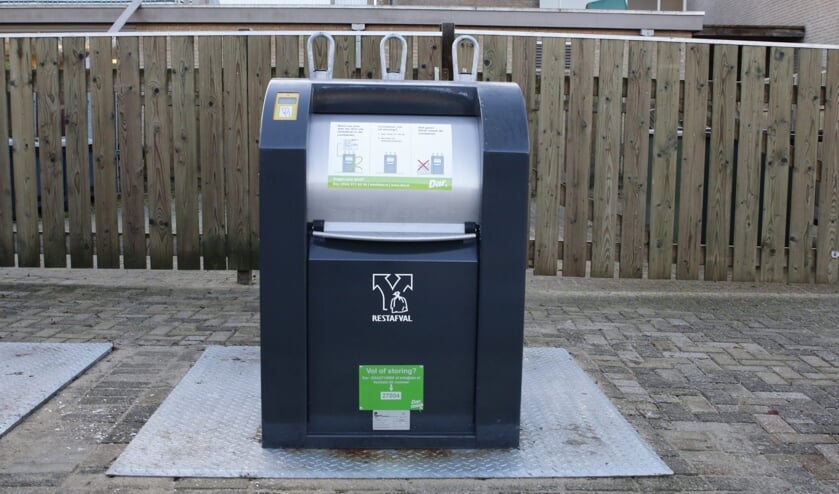 <p>Ondergrondse inzamelcontainer.</p>