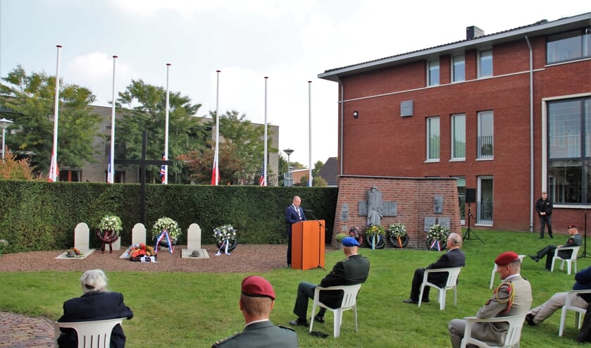 Herdenking van Gesneuvelde Stoottroepers