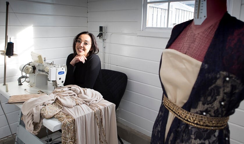 Sabrine van SABZ Creative in haar atelier.
