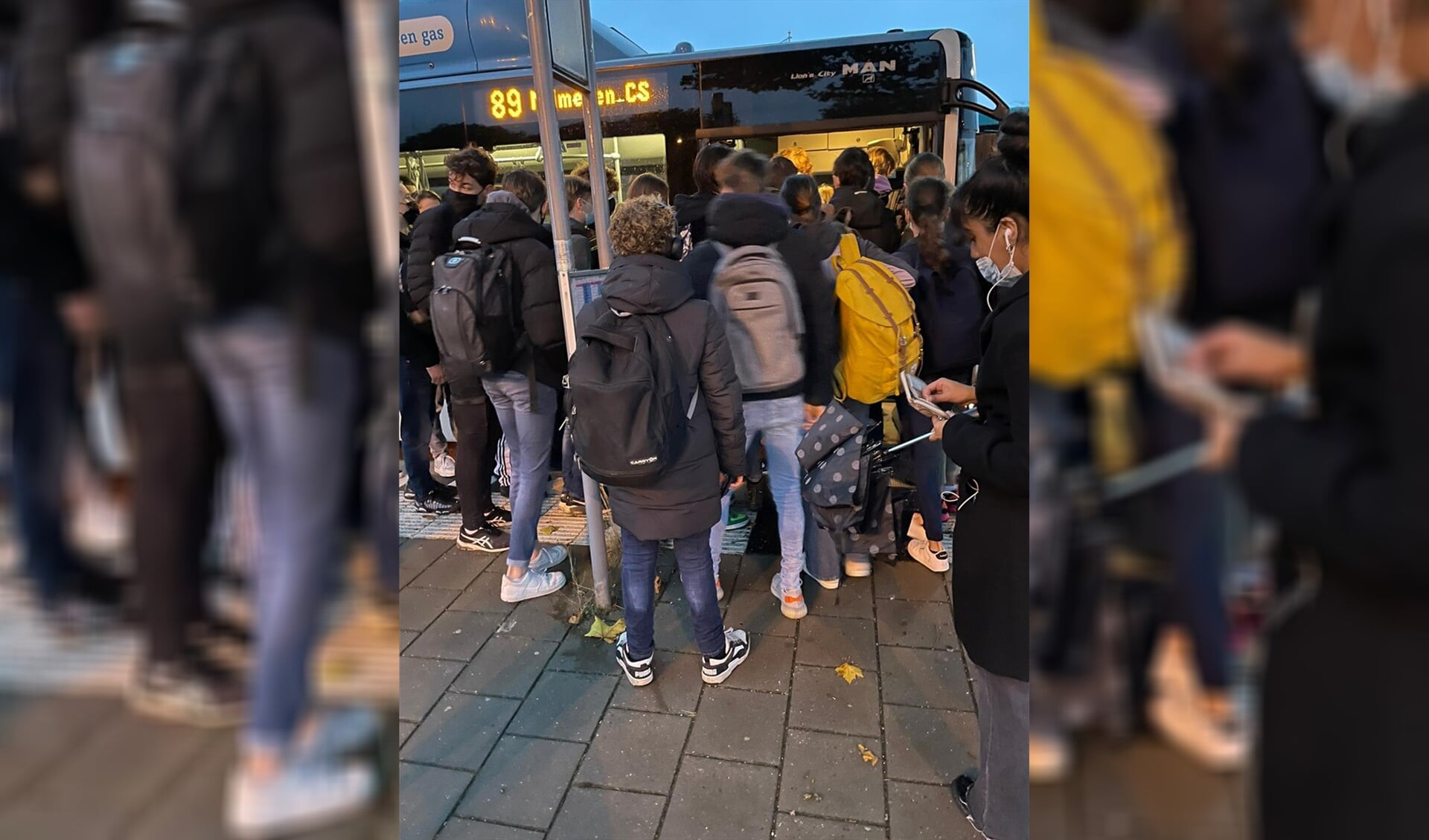 Overvolle bussen van Druten naar Nijmegen in de spits