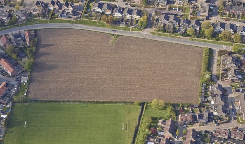 <p>Luchtfoto waar nieuwbouw Hemelrijk komt in Puiflijk.</p>