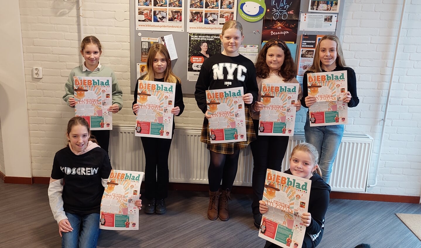 De nieuwe Kidscrew van Bibliotheek Beuningen.