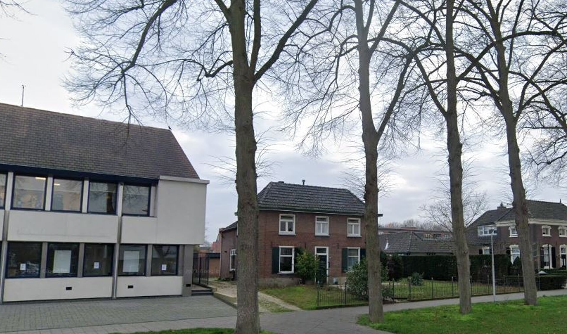 Het pand dat plaatsmaakt voor de nieuwbouw.