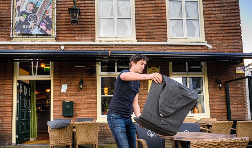 <p>Horeca ondernemers in Druten zetten ook hun terrassen buiten als protest tegen tegen de coronamaatregelen.</p>
