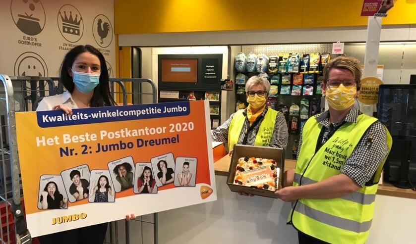 <p>Jumbo Dreumel tweede bij PostNL kwaliteitswinkelcompetitie</p>