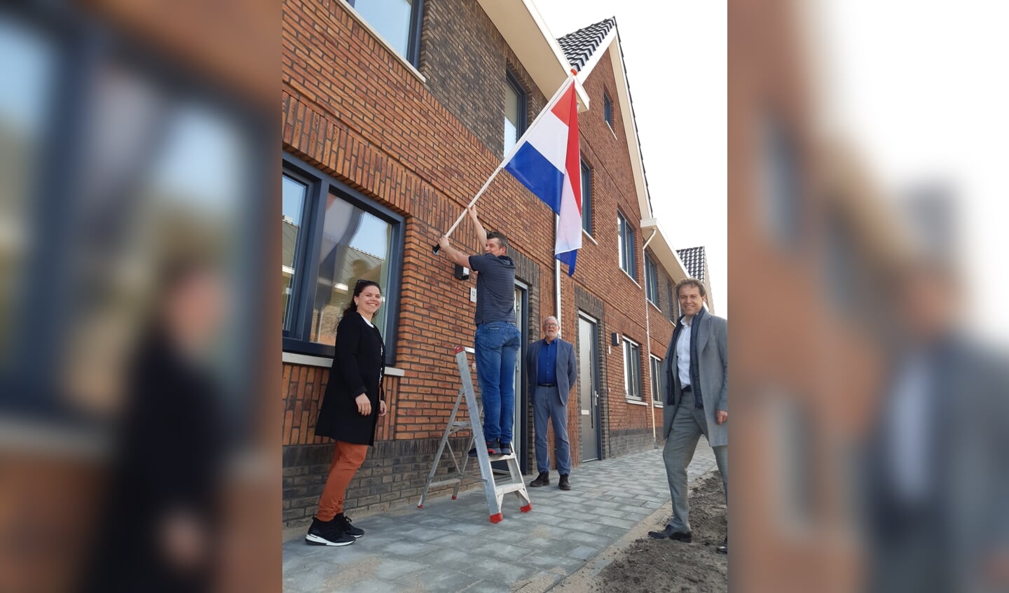 De vlag kan uit in Ewijk
