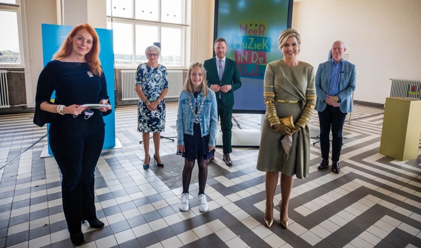 Koningin Máxima, erevoorzitter Méér Muziek in de Klas
Janneke van der Wijk, bestuur Méér Muziek in de Klas.
Roy de Witte - gedeputeerde provincie Overijssel
Ceclie Servaes, ambassadeur Meer Muziek in de Klas
Kinderburgemeester Zwolle (Esmée)