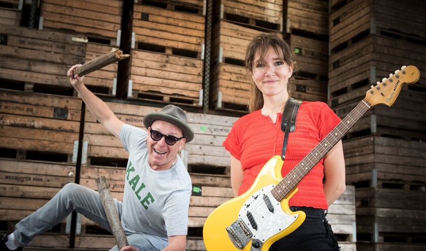 <p>Marike Jager en Martijn Bosman.</p>