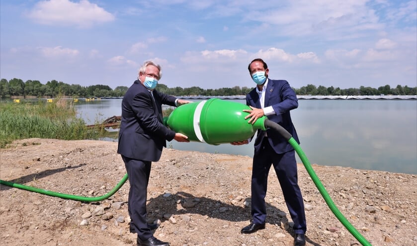 <p>André Springveld en Roland Pechtold.</p>