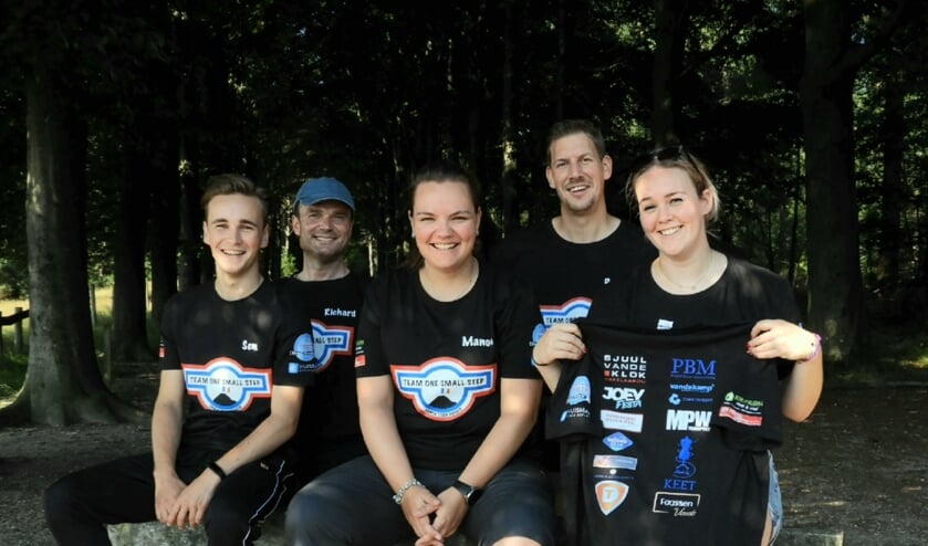 V.l.n.r. Sem, Richard, Manon, Paul, Femke.