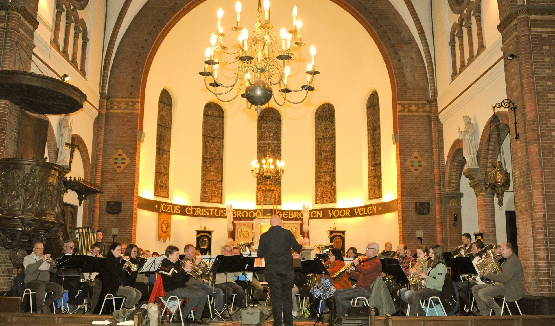 Repetitie koor U.L.T.O. in de H. Johannes de Doperkerk