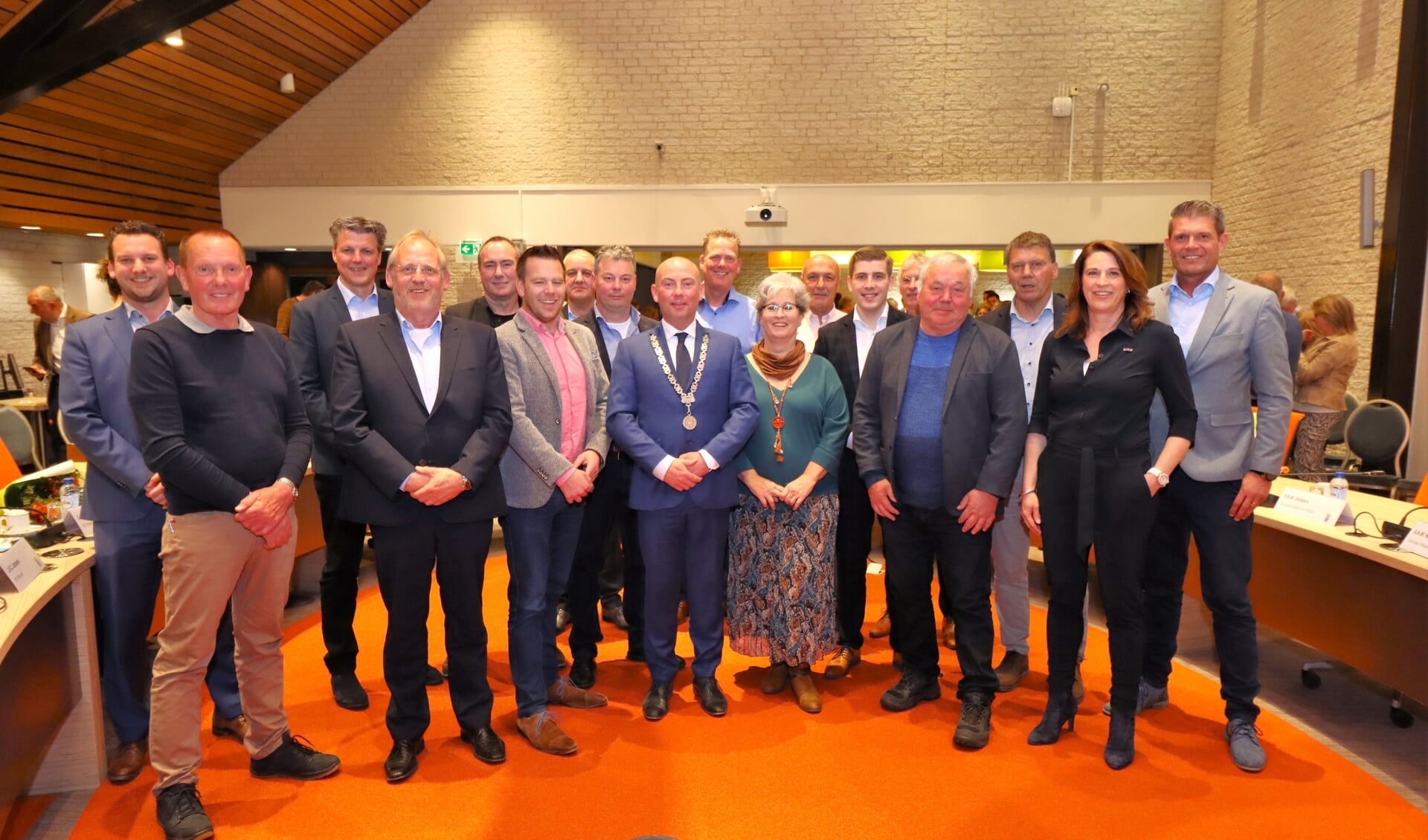 Installatie nieuwe gemeenteraad West Maas en Waal