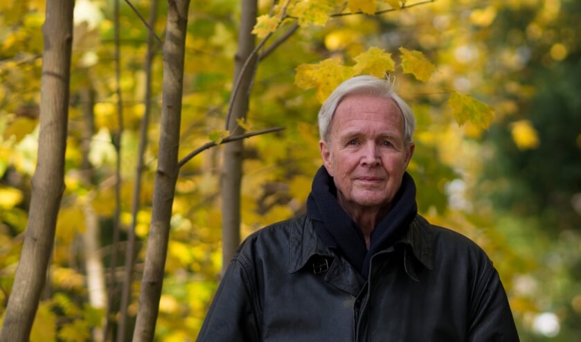 Jan Terlouw droeg bij aan de actiedag voor kinderen uit Oekraïne.
