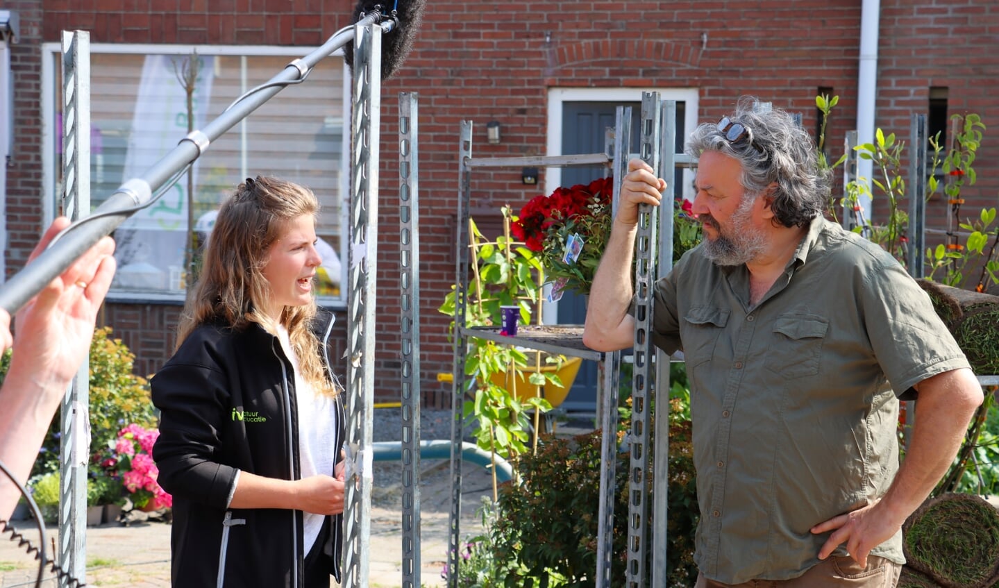 Opnames in Deest voor De Groenste Straat in Gelderland