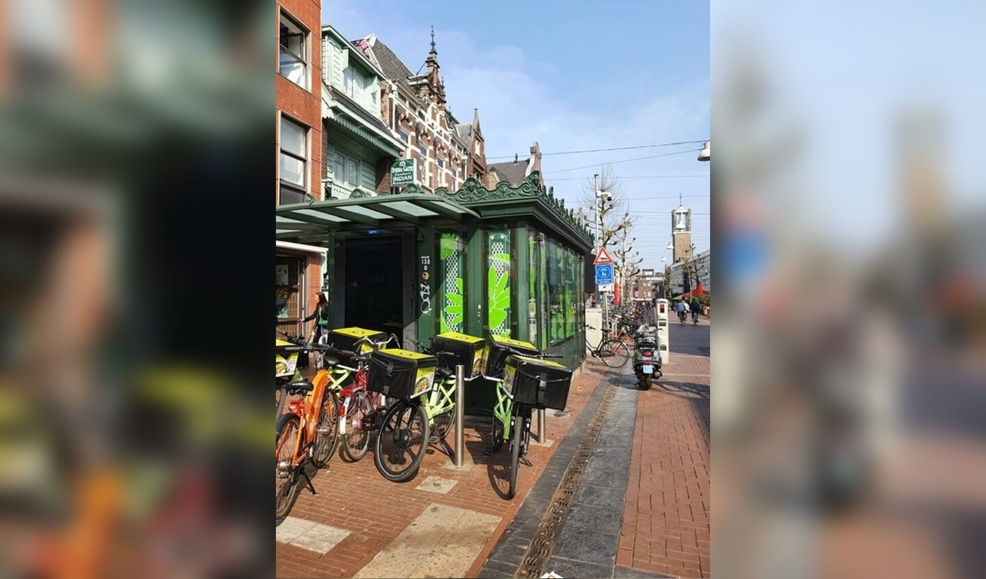 De kiosk aan de Molenstraat in Nijmegen.