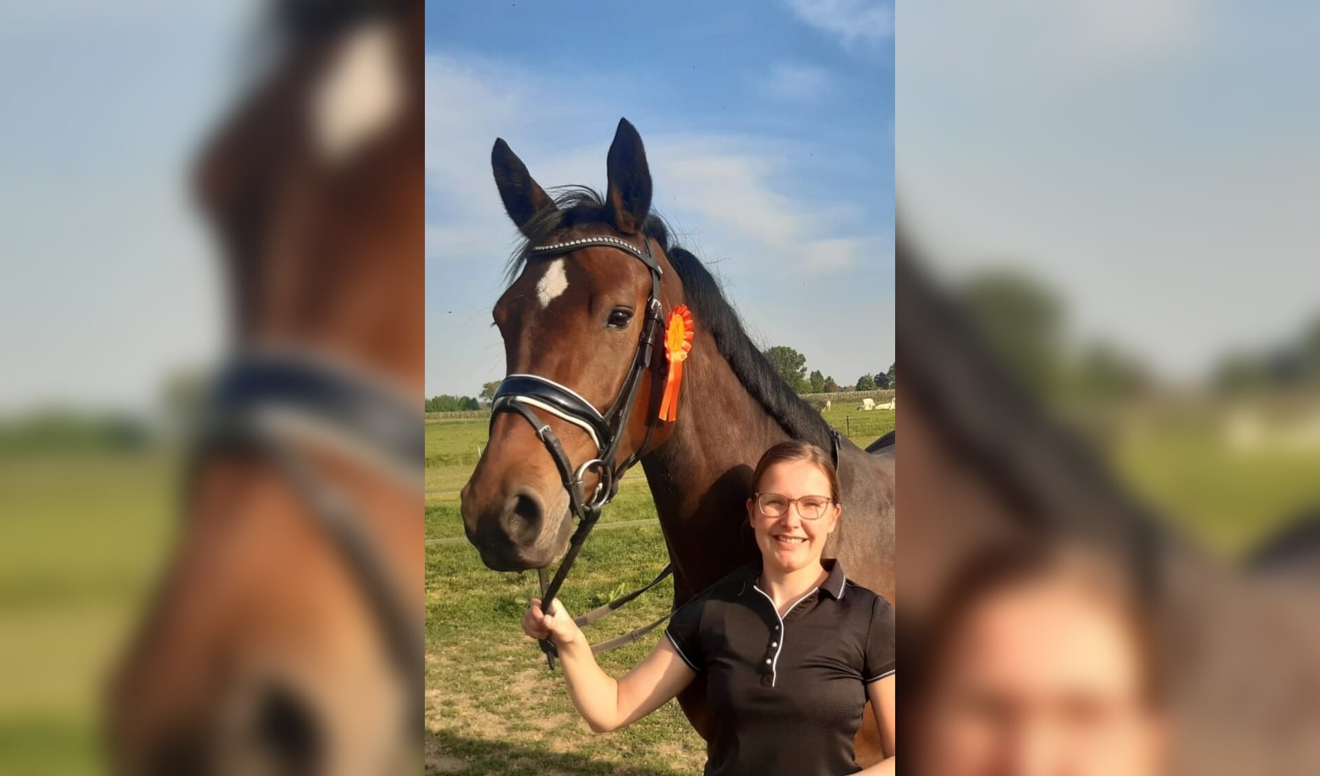 Femke Baste met Nantes Lady