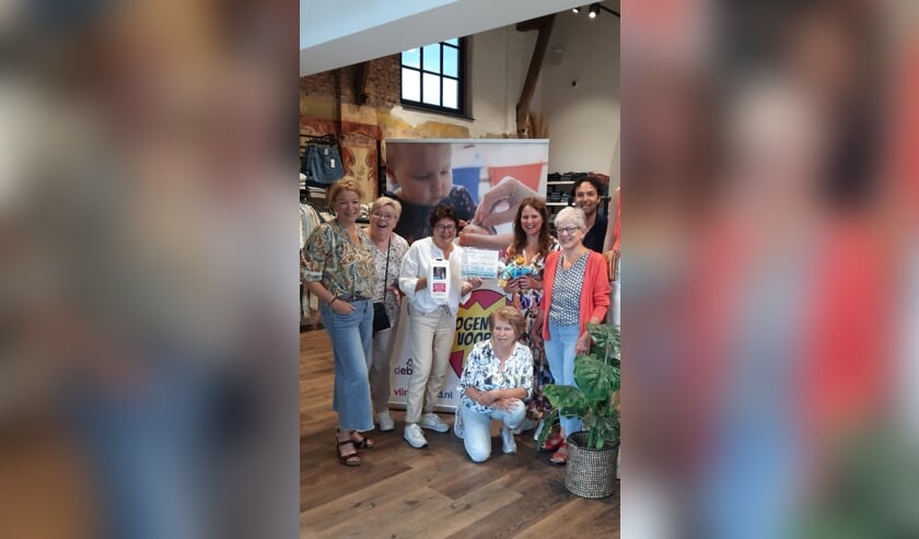 Janine Mode en de beremama's in actie voor Stichting Vlinderkind