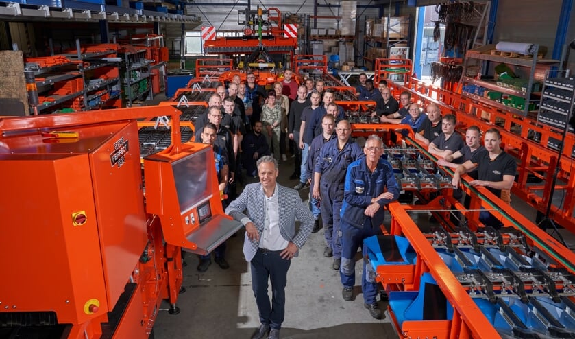 William Oomen en medewerkers van Perfect van Wamel.