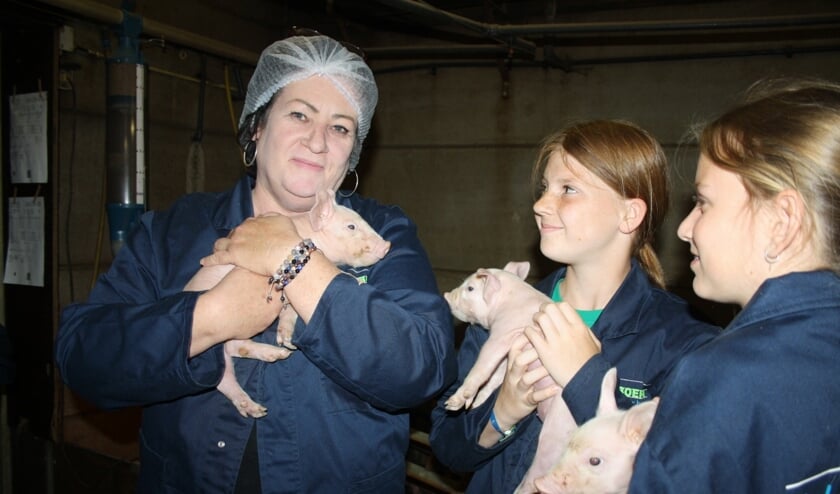 <p>Caroline van der Plas op Klassebezoek bij De Octopus.</p>