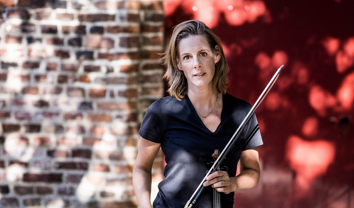 Judith Steenberg bij de Oude Sint-Victor