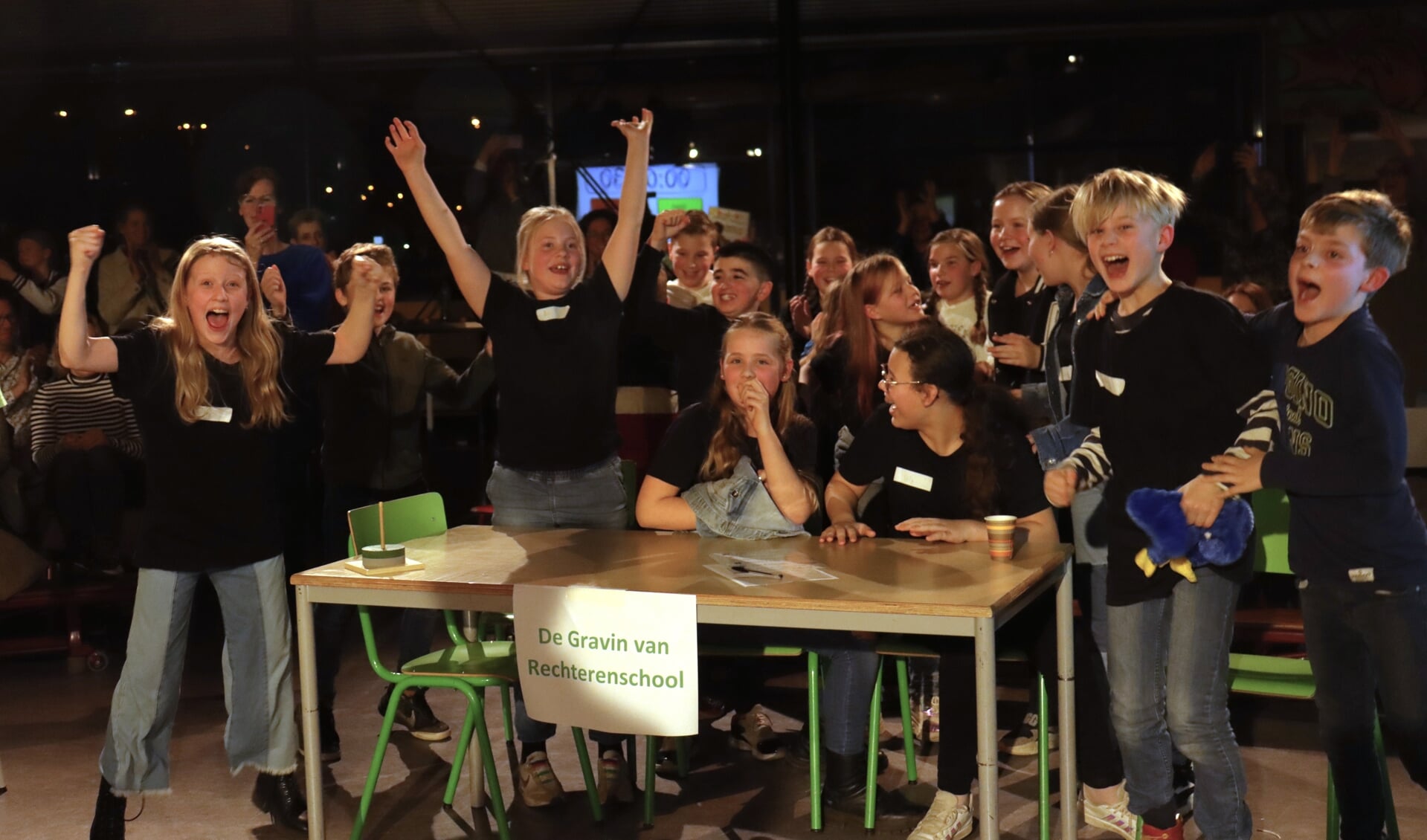 De winnaars van het Pax Triviant Toernooi.